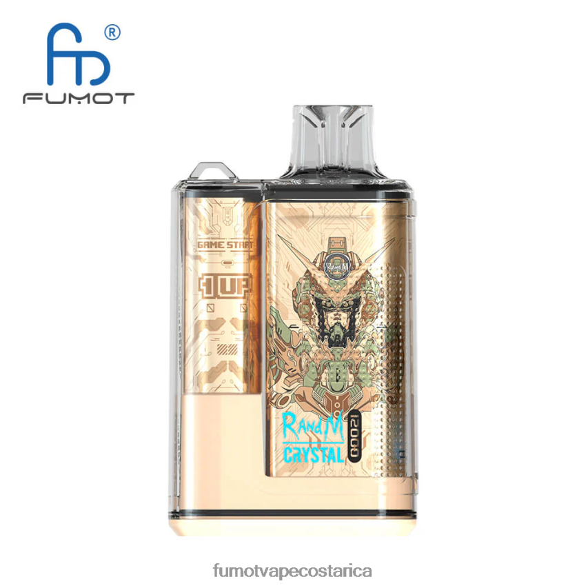 Fumot Disposable Vape - Fumot Crystal Caja de vapeo desechable 20ml 12000 (1 pieza) P8Z6F6285 chicle de sandía