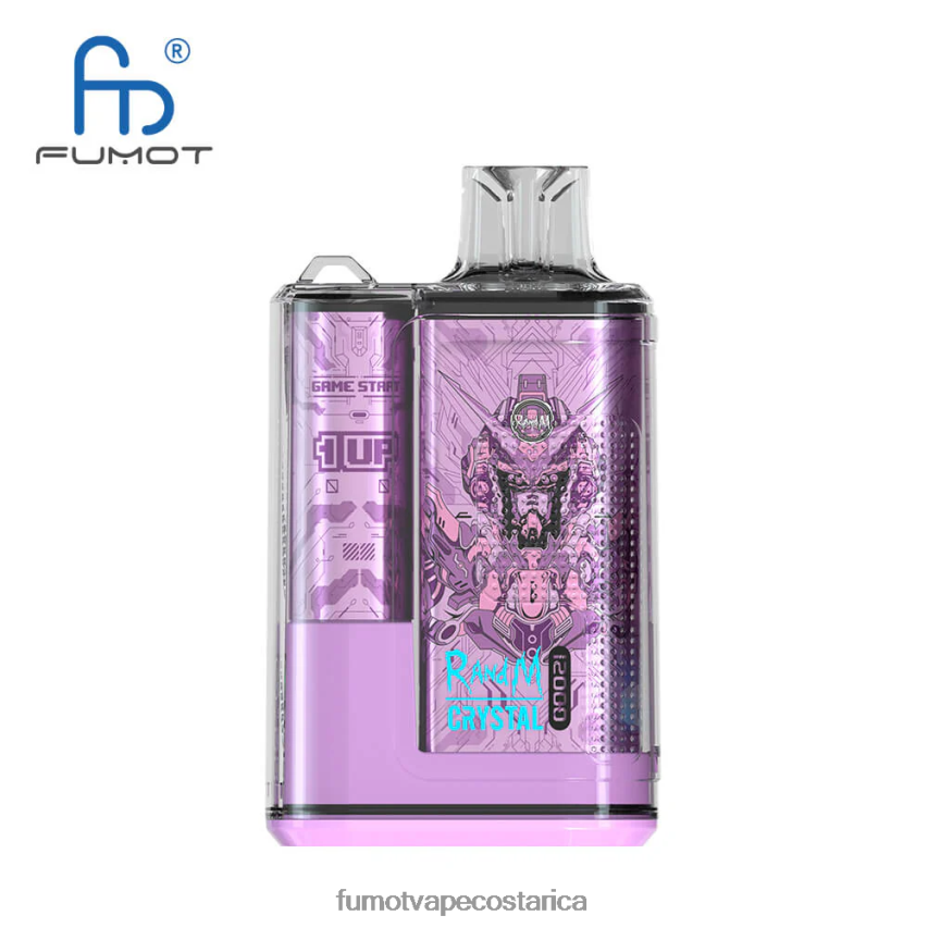 Fumot Disposable Vape - Fumot Crystal Caja de vapeo desechable 20ml 12000 (1 pieza) P8Z6F6285 chicle de sandía