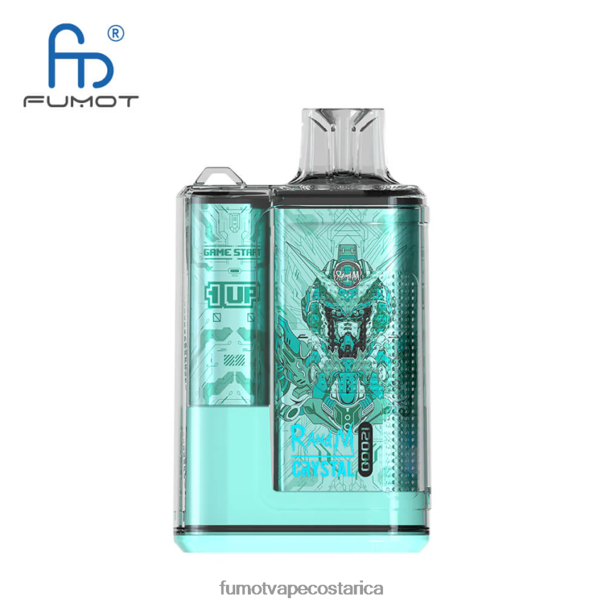 Fumot Tech - Fumot Crystal 1 pieza - 12000 caja de vapeo desechable 20ml P8Z6F6270 hielo exuberante