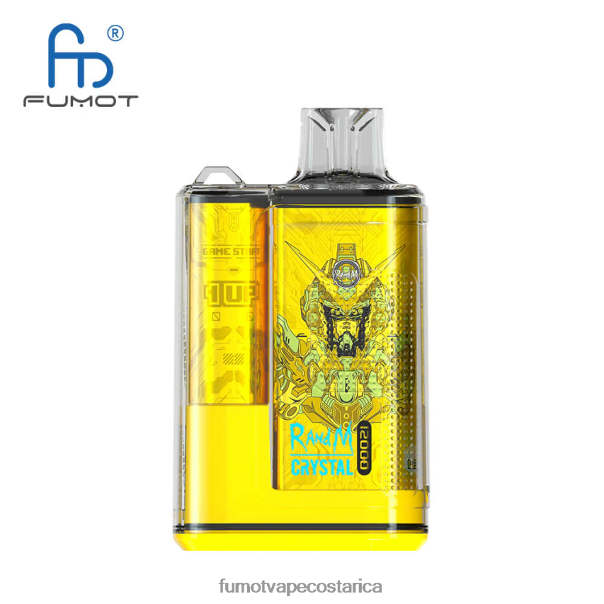 Fumot Tech - Fumot Crystal 1 pieza - 12000 caja de vapeo desechable 20ml P8Z6F6270 hielo exuberante