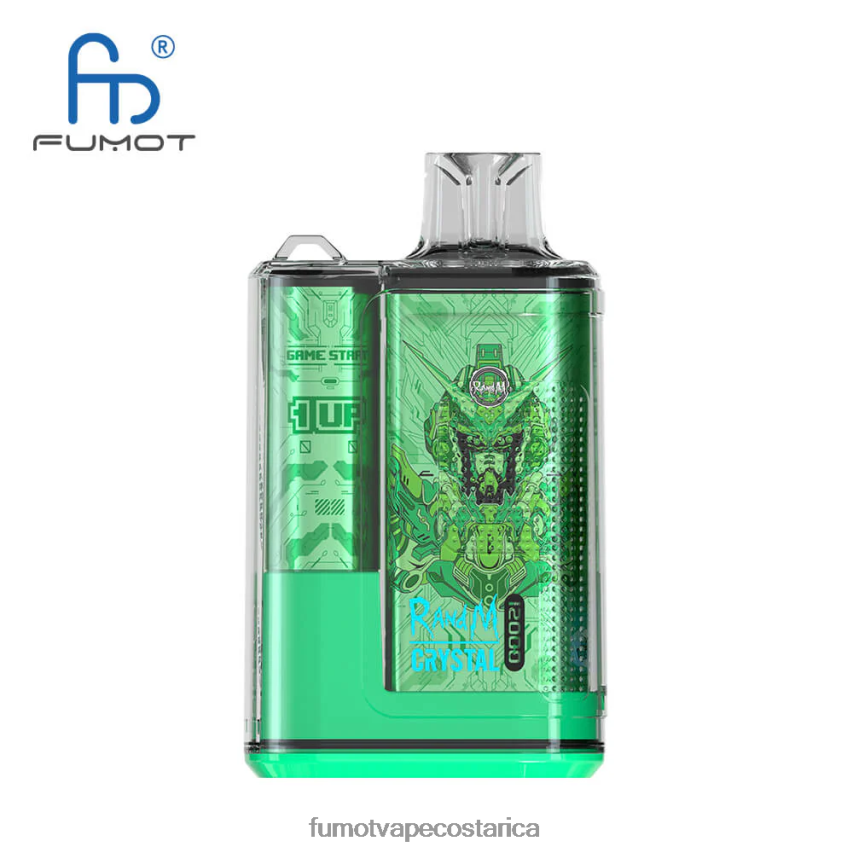 Fumot Tech - Fumot Crystal 1 pieza - 12000 caja de vapeo desechable 20ml P8Z6F6270 hielo exuberante