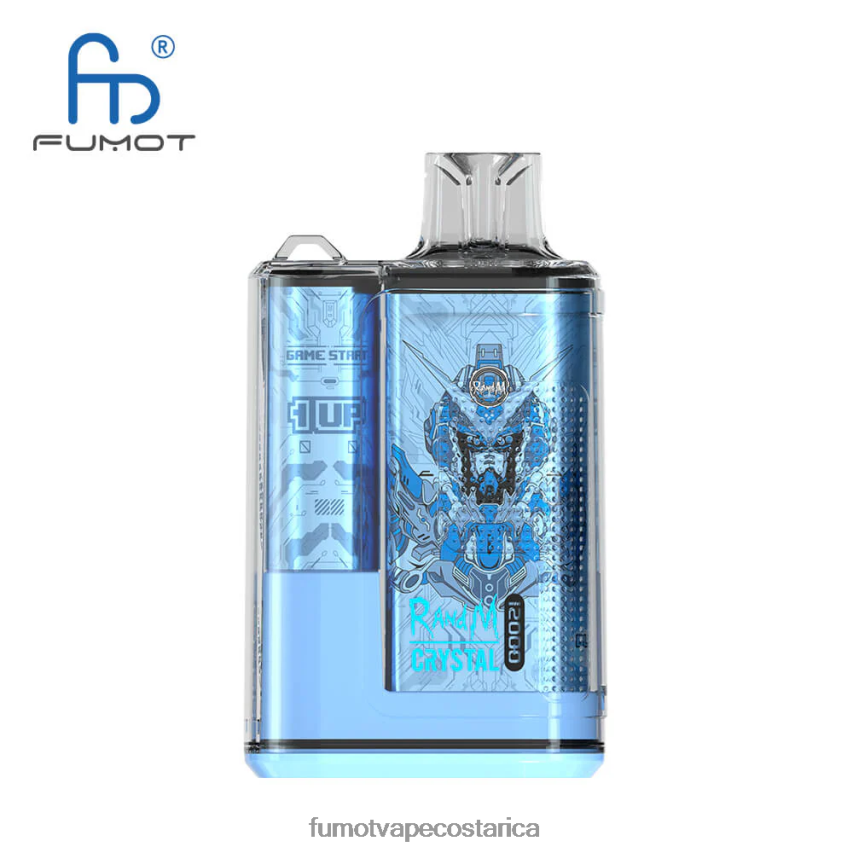 Fumot Tech - Fumot Crystal 1 pieza - 12000 caja de vapeo desechable 20ml P8Z6F6270 hielo exuberante