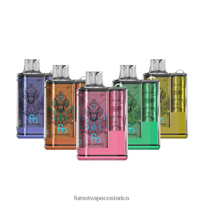 Fumot Vape Sabores - Fumot Crystal 12000 caja de vapeo desechable - 20ml (1 pieza) P8Z6F6253 explosión de manzana y baya