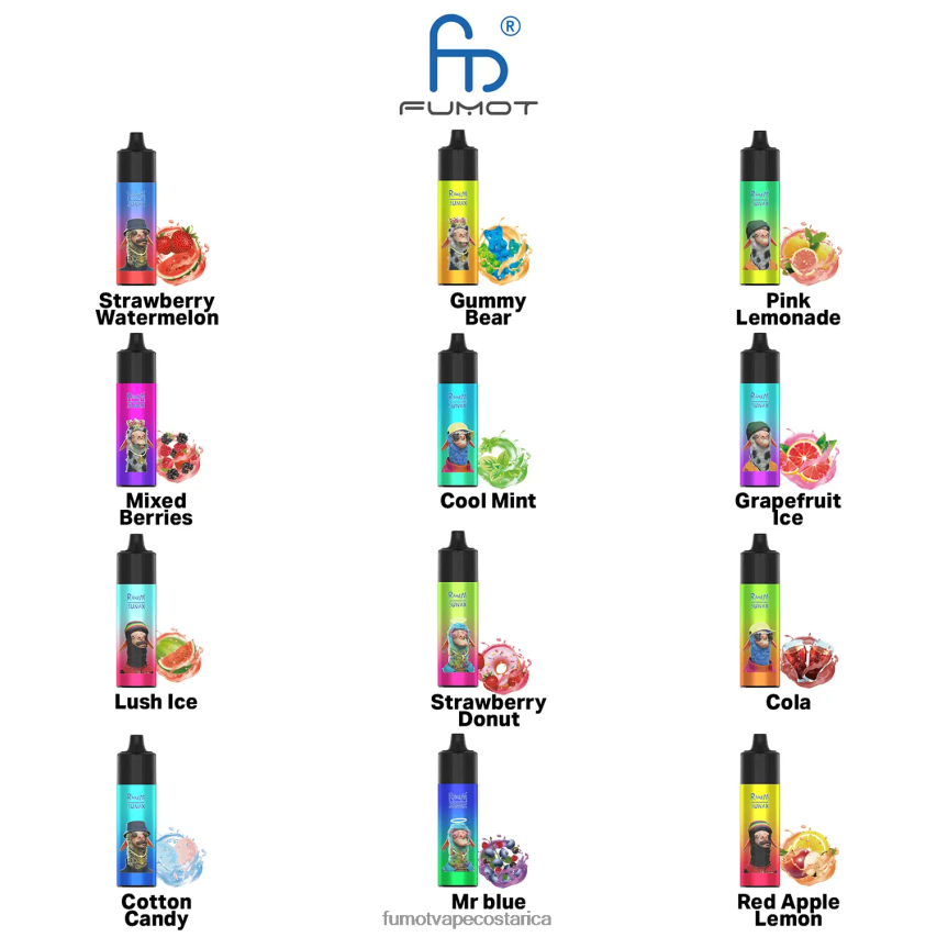 Fumot Store - Fumot Sunax Cartucho de vapeo reemplazable 7000 (1 pieza) P8Z6F6486 algodón de azúcar