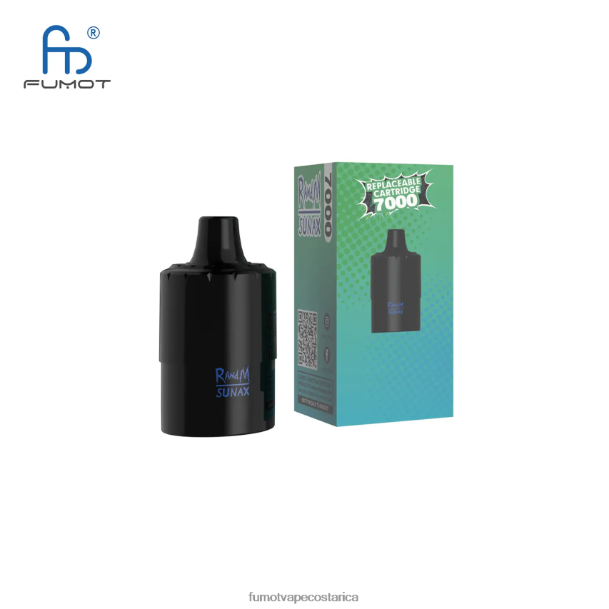 Fumot Tech - Fumot Sunax Cartucho de vapeo reemplazable 7000 (1 pieza) P8Z6F6490 bayas mixtas
