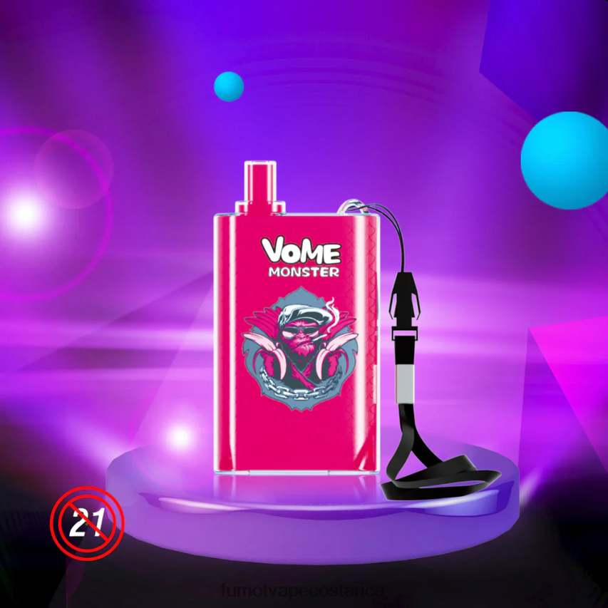 Fumot Disposable Vape - Fumot Vome Monster Dispositivo de vapeo desechable 10000 - 20 ml (1 pieza) P8Z6F6435 caramelo arcoiris