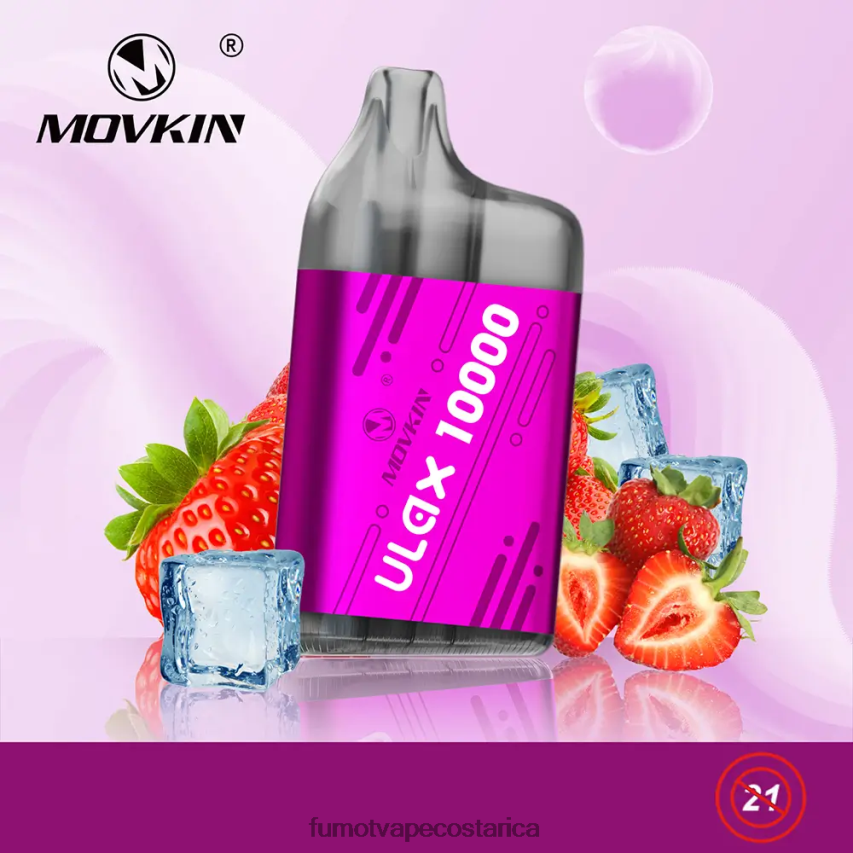 Fumot Disposable Vape - Fumot Movkin Ulax 10000 cápsulas de vapeo desechables - 12 ml (1 pieza) P8Z6F6305 arándano en hielo