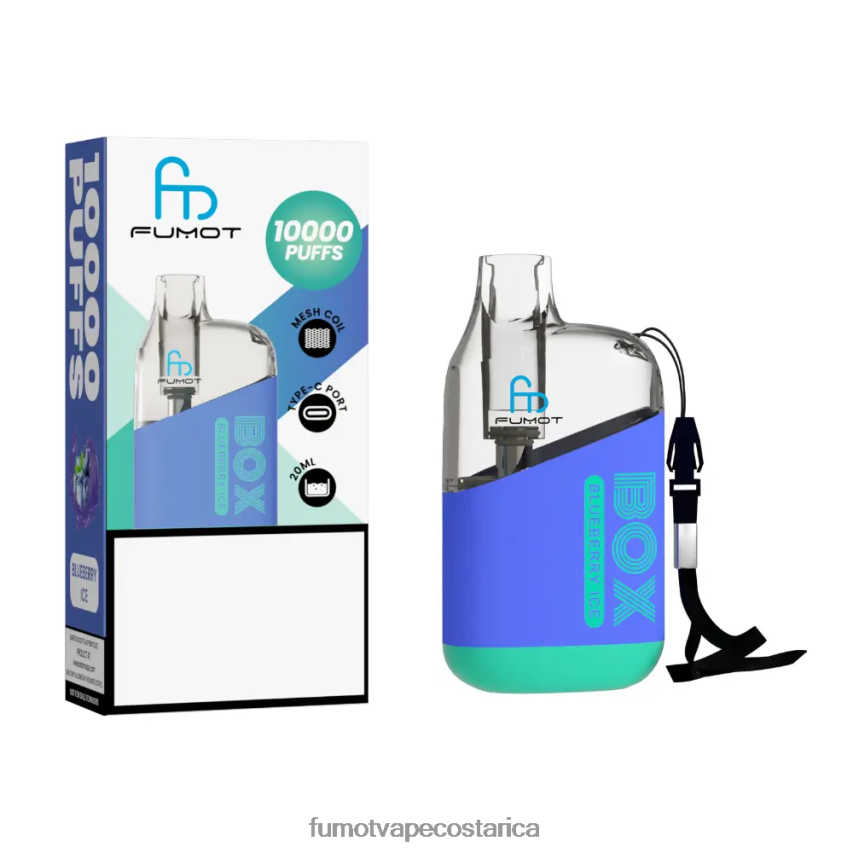 Fumot Disposable Vape - Fumot Tornado caja 10000 vape pod desechable - 20ml (1 pieza) P8Z6F6345 hielo de uva