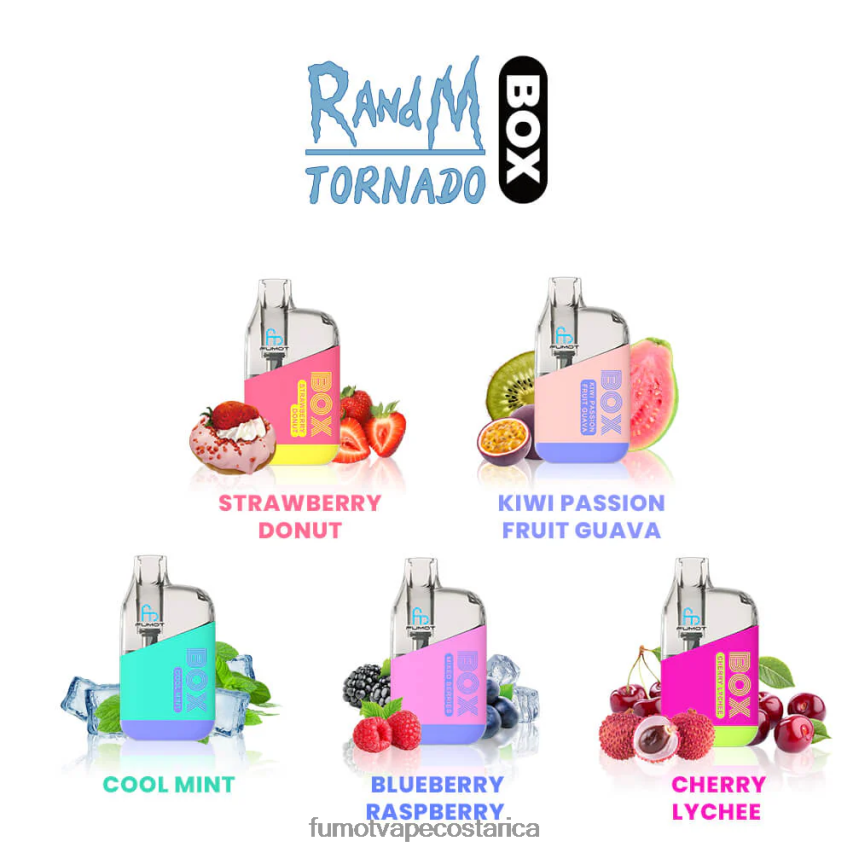 Fumot Disposable Vape - Fumot Tornado caja 10000 vape pod desechable - 20ml (1 pieza) P8Z6F6345 hielo de uva