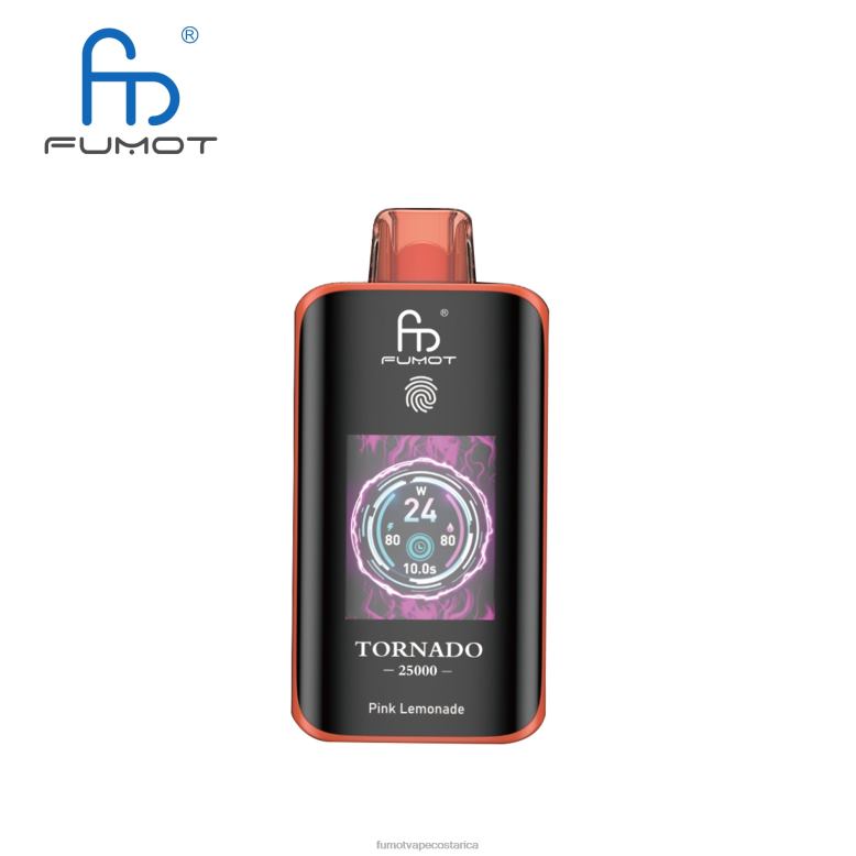 Fumot Tech | Fumot Tornado 25000 vaporizadores desechables limonada rosa X264810