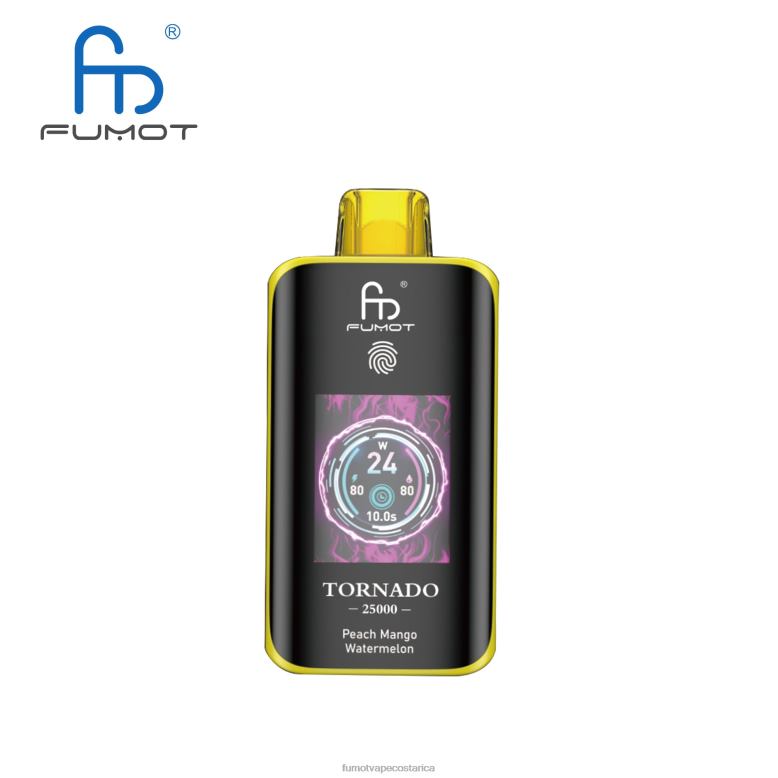 Fumot Vape Flavors | Fumot Tornado 25000 vaporizadores desechables sandia mango durazno X26489
