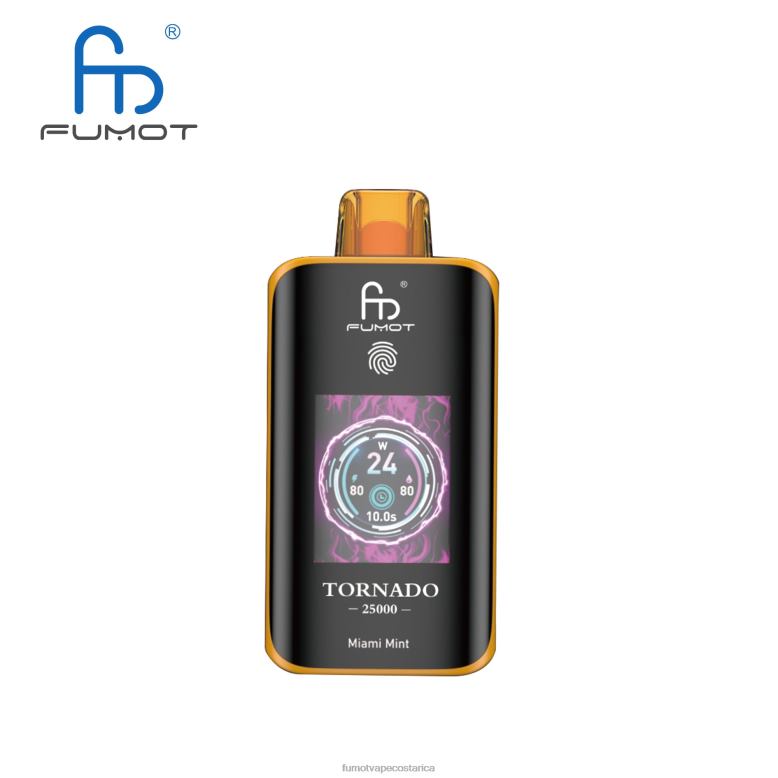Fumot Vape Review | Fumot Tornado 25000 vaporizadores desechables menta de miami X26488