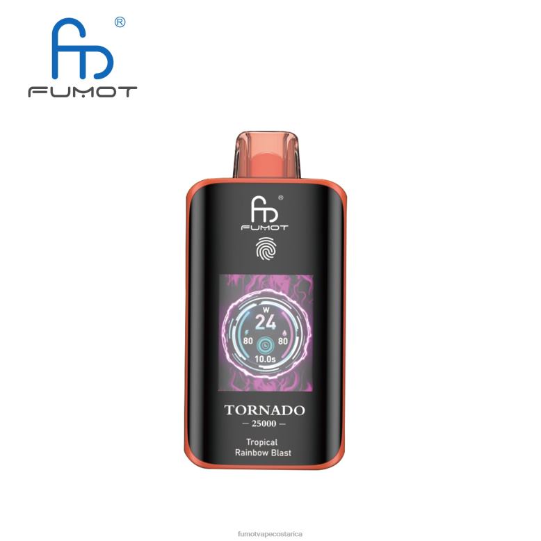 Fumot Vape Sabores | Fumot Tornado 25000 vaporizadores desechables explosión del arco iris tropical X264813