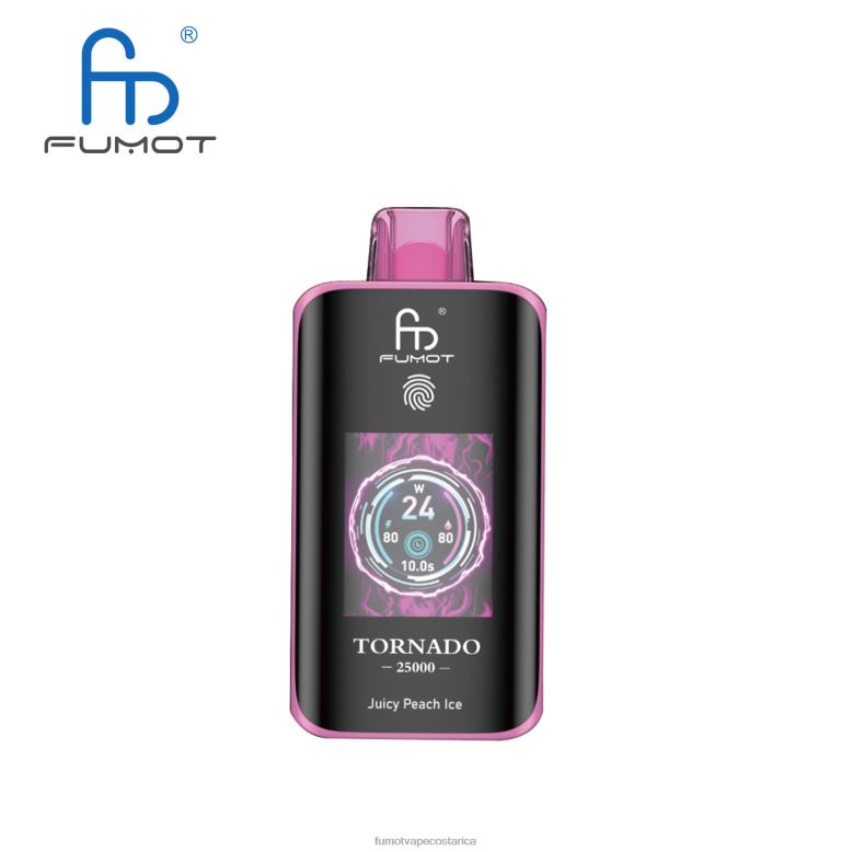 Fumot Vape Sale | Fumot Tornado 25000 vaporizadores desechables jugoso hielo de durazno X26487