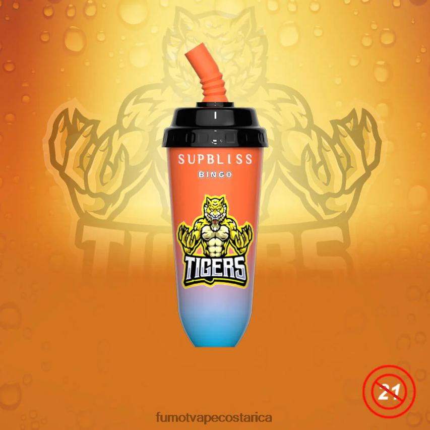 Fumot Store - Fumot Supbliss Bingo Dispositivo de vapeo desechable 8000 de 16 ml (1 pieza) P8Z6F6406 uva sakura