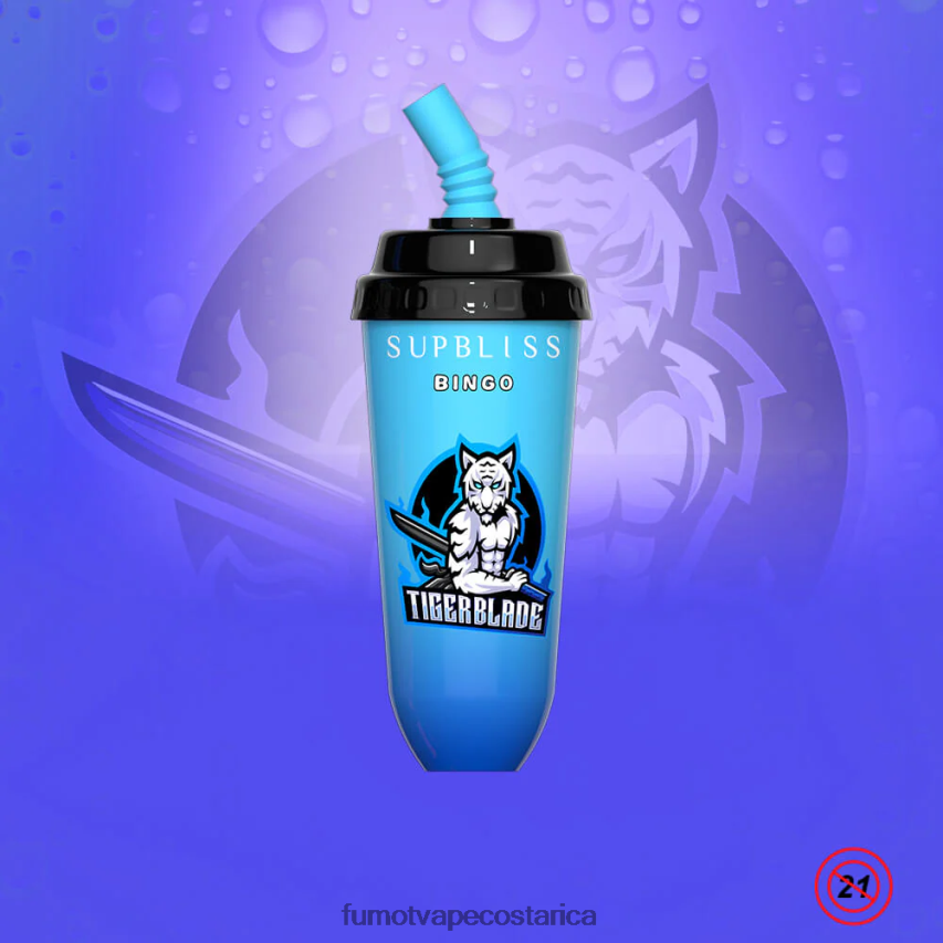 Fumot Store - Fumot Supbliss Bingo Dispositivo de vapeo desechable 8000 de 16 ml (1 pieza) P8Z6F6406 uva sakura