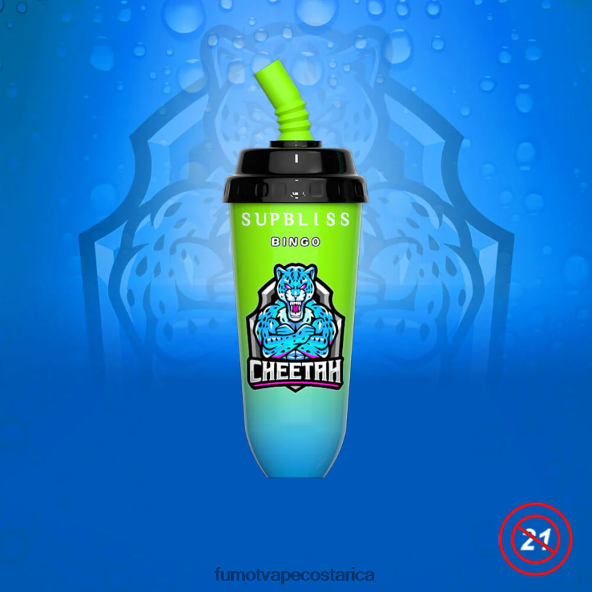 Fumot Store - Fumot Supbliss Bingo Dispositivo de vapeo desechable 8000 de 16 ml (1 pieza) P8Z6F6406 uva sakura