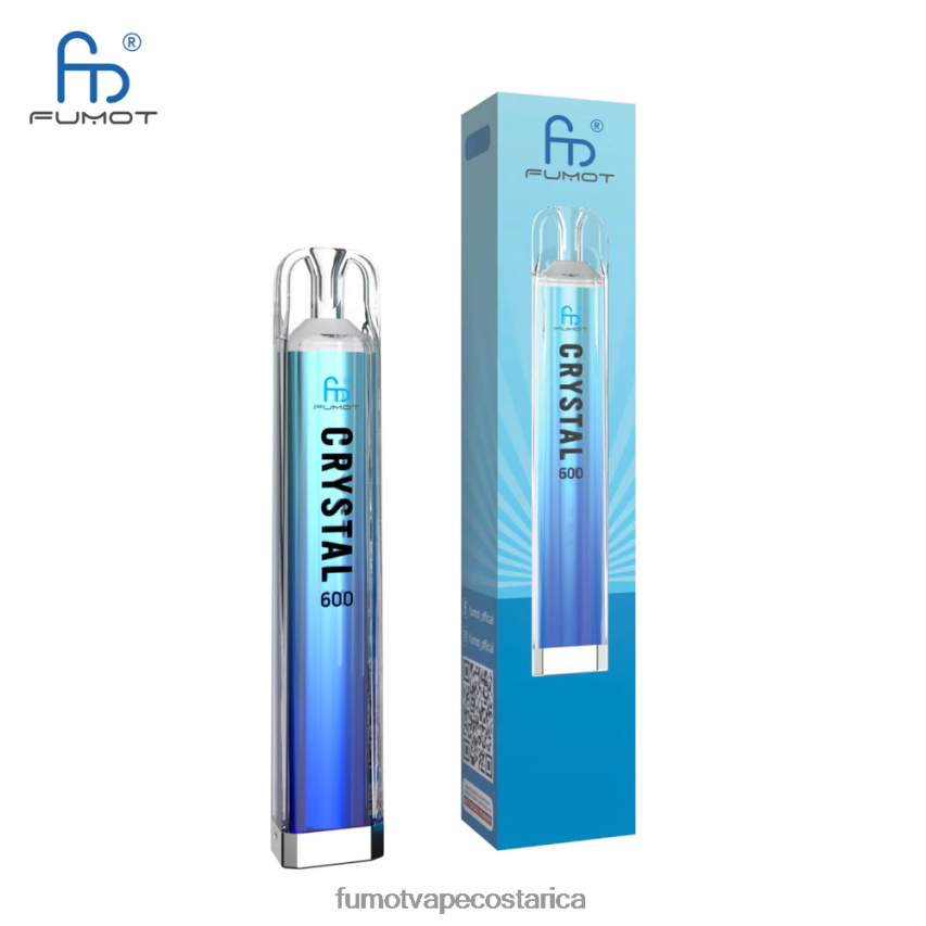 Fumot Disposable Vape - Fumot Crystal Vaporizador desechable de 2 ml (juego de 3 piezas) - compatible con 600 tpd P8Z6F6385 frambuesa arándano