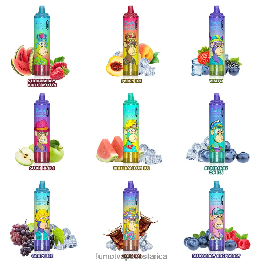 Fumot Disposable Vape - Fumot Tornado 15000 vaporizador desechable - 25ml (1 pieza) P8Z6F6175 hielo exuberante