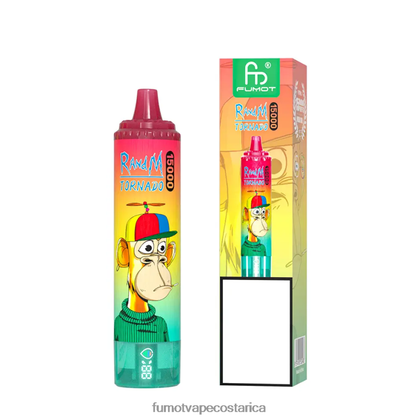 Fumot Store - Fumot Tornado 15000 vaporizador desechable - 25ml (1 pieza) P8Z6F6176 mango en hielo