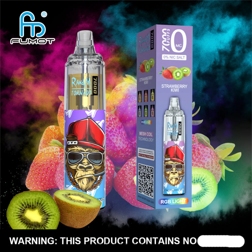 Fumot Tech - Fumot Tornado 7000 vapeador desechable 0% - 14ml (1 pieza) P8Z6F6550 vimto aplastar
