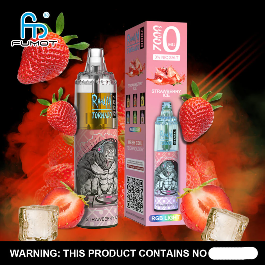 Fumot Tech - Fumot Tornado 7000 vapeador desechable 0% - 14ml (1 pieza) P8Z6F6550 vimto aplastar