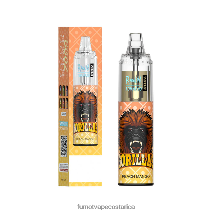 Fumot Tech - Fumot Tornado Pluma vaporizador desechable 7000 - 14 ml (1 pieza) P8Z6F680 kiwi maracuyá guayaba