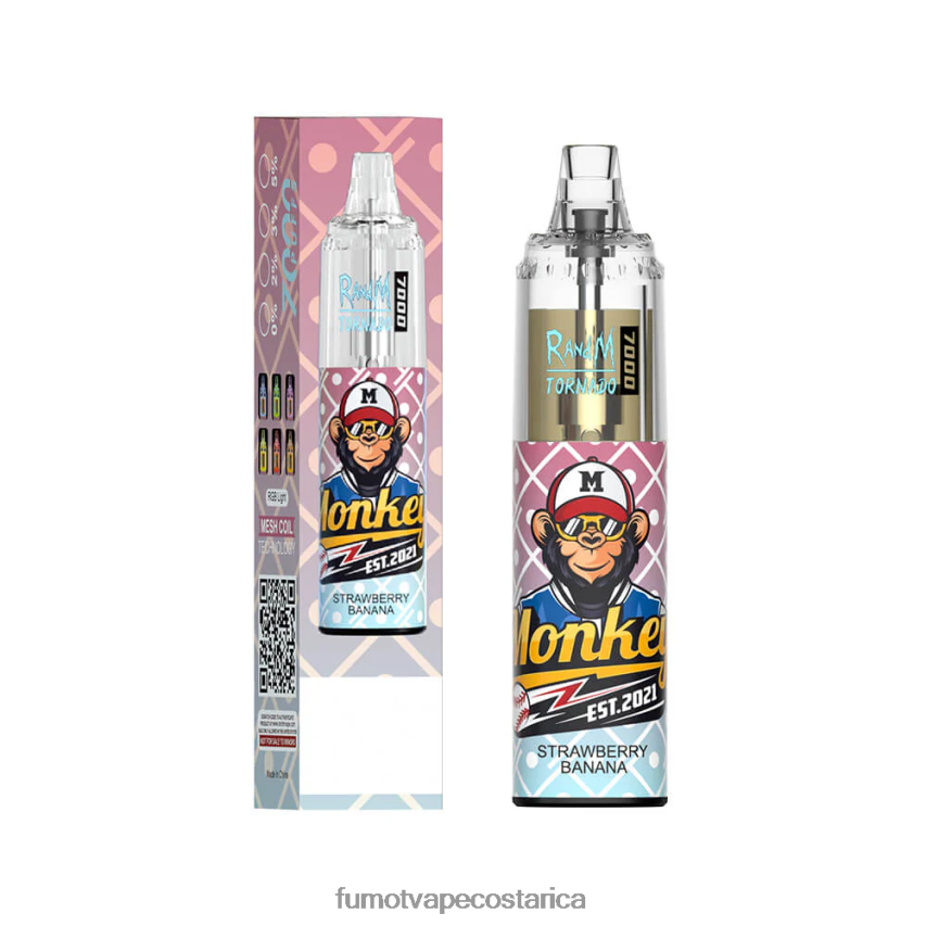 Fumot Tech - Fumot Tornado Pluma vaporizador desechable 7000 - 14 ml (1 pieza) P8Z6F680 kiwi maracuyá guayaba
