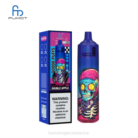 Fumot Vape Costa Rica - Fumot Tornado Música 30K manzana doble T2J011