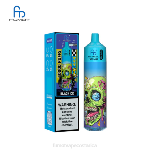 Fumot Vape Precio - Fumot Tornado Música 30K hielo negro T2J02