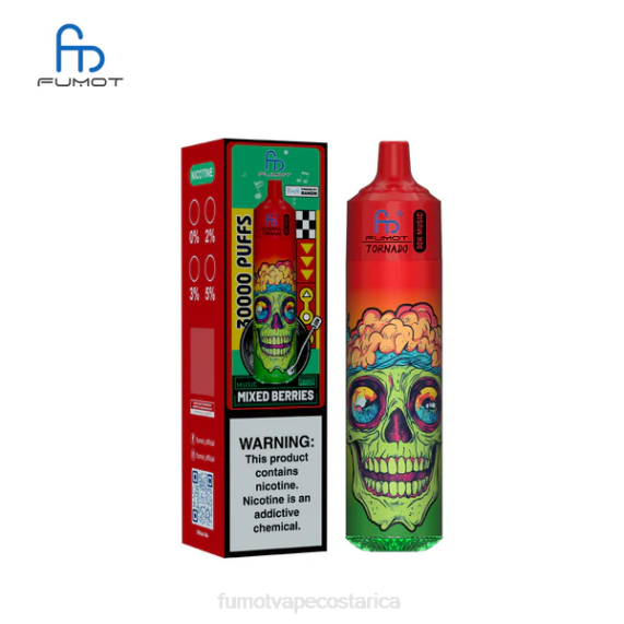 Fumot Vape Review - Fumot Tornado Música 30K bayas mixtas T2J018