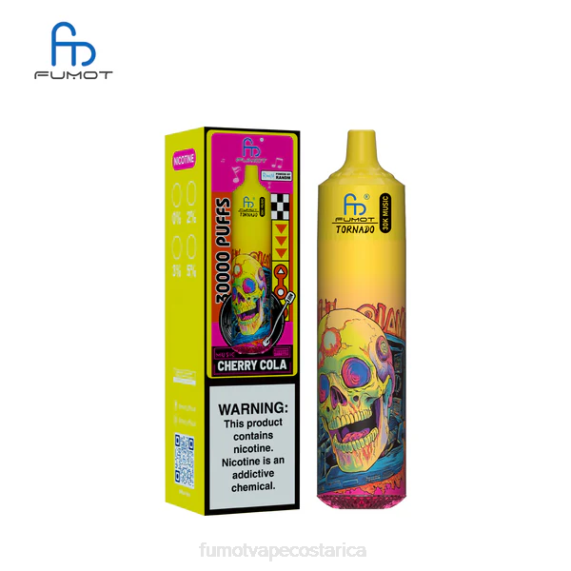 Fumot Vape Review - Fumot Tornado Música 30K cola de cereza T2J08