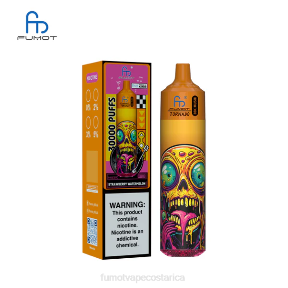 Fumot Vape Review - Fumot Tornado Música 30K sandia fresa T2J028