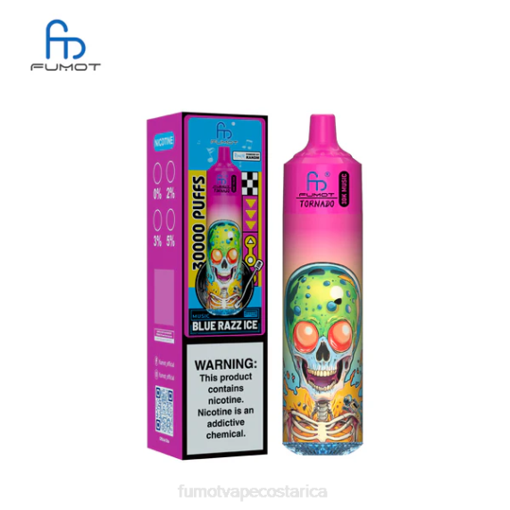 Fumot Vape Sabores - Fumot Tornado Música 30K hielo azul T2J03