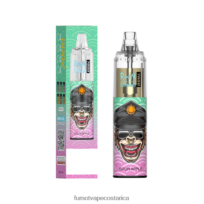 Fumot Vape Sale - Fumot Tornado Pluma vaporizador desechable 7000 - 14 ml (1 pieza) P8Z6F677 hielo de uva