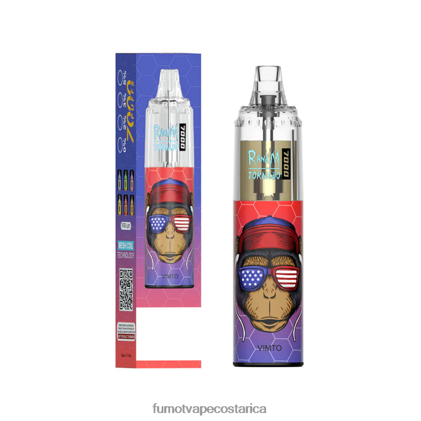 Fumot Vape Sale - Fumot Tornado Pluma vaporizador desechable 7000 - 14 ml (1 pieza) P8Z6F677 hielo de uva