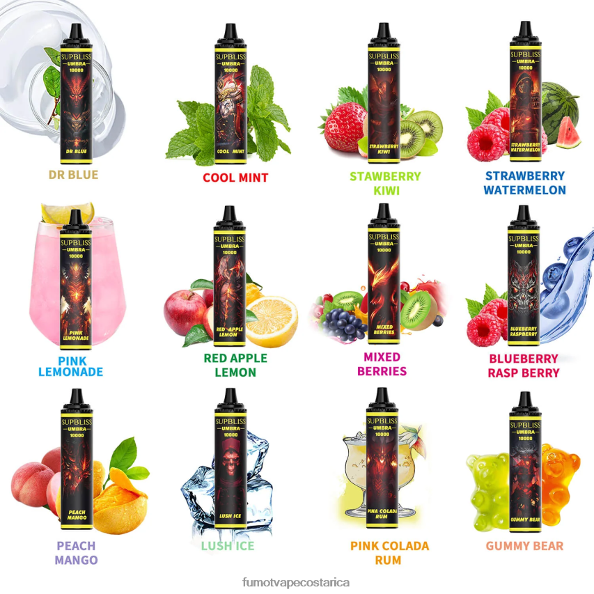 Fumot Vape Review - Fumot Supbliss Umbra 10000 (1 pieza) pluma vaporizador desechable - 20ml P8Z6F6478 hielo exuberante