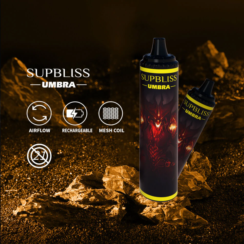 Fumot Vape Review - Fumot Supbliss Umbra 10000 (1 pieza) pluma vaporizador desechable - 20ml P8Z6F6478 hielo exuberante