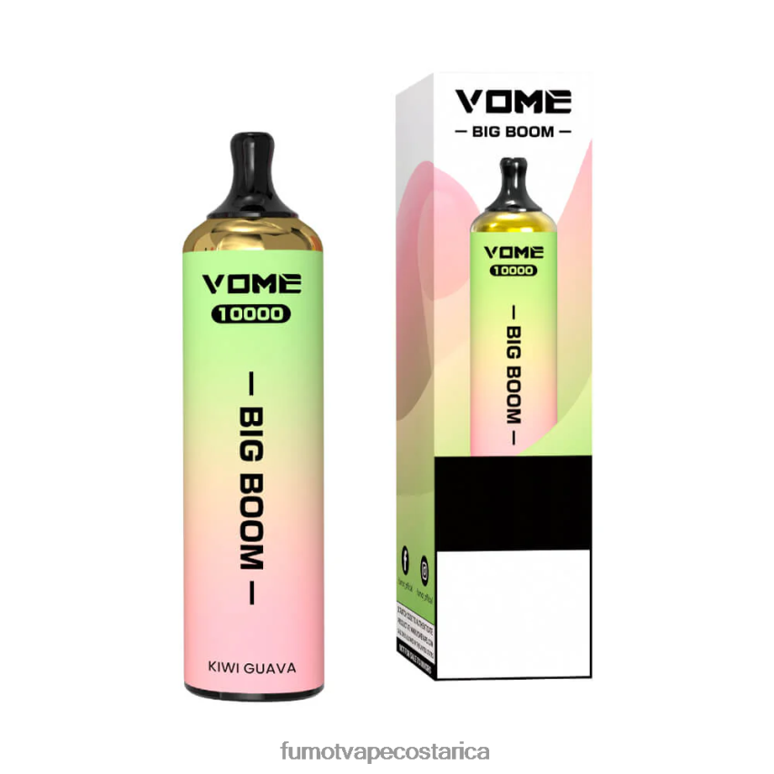 Fumot Tech - Fumot Vome Big Boom bolígrafo vapeador desechable 10000 - 20ml (1 pieza) P8Z6F6440 hielo de fresa