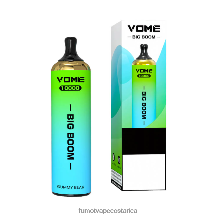 Fumot Vape Review - Fumot Vome Big Boom bolígrafo vapeador desechable 10000 - 20ml (1 pieza) P8Z6F6438 uva