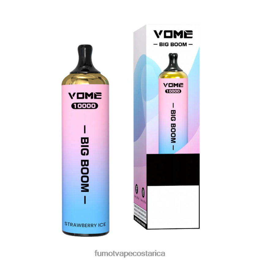 Fumot Vape Review - Fumot Vome Big Boom bolígrafo vapeador desechable 10000 - 20ml (1 pieza) P8Z6F6438 uva