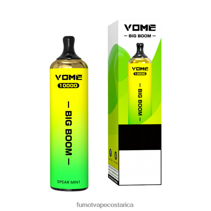 Fumot Vape Review - Fumot Vome Big Boom bolígrafo vapeador desechable 10000 - 20ml (1 pieza) P8Z6F6438 uva