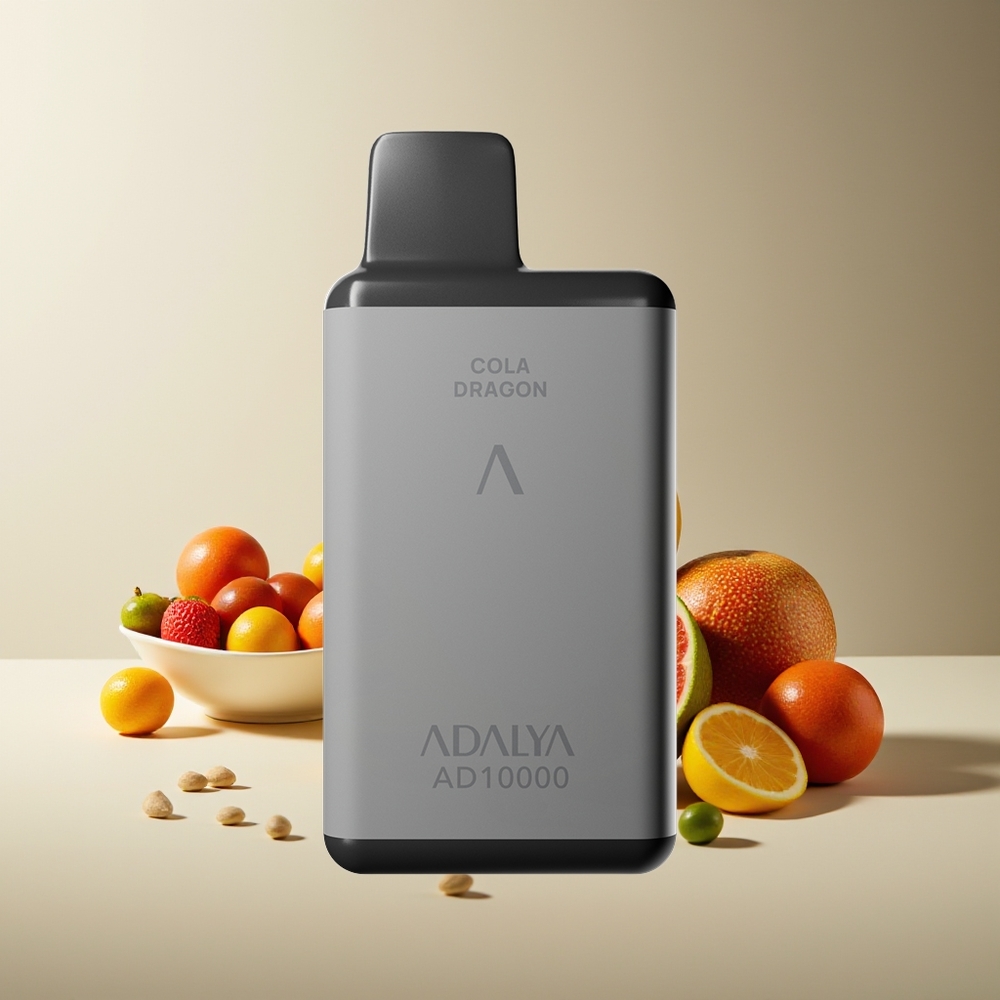 Adalya AD 10000 Puffs Gris Espacio Vape Desechable Recargable USB-C Señor Inglés