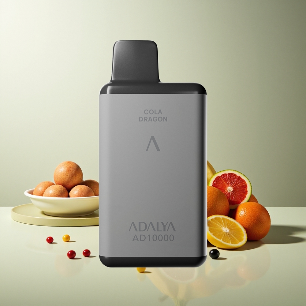 Adalya AD 10000 Puffs Recargable USB-C Gris Espacial Hawaii