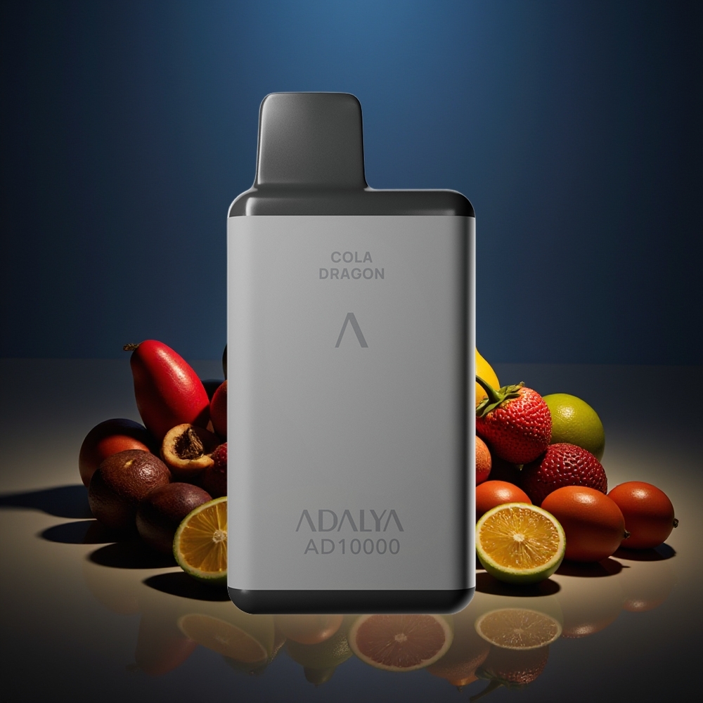 Adalya AD 10000 Puffs Recargable USB-C Gris Espacial Noche de Berlín