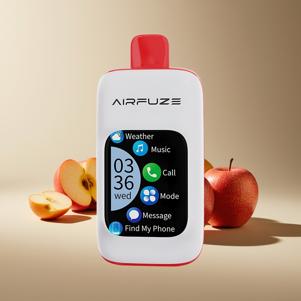 AirFuze Smart 30000 Bocados Triple Manzana con Pantalla Táctil 2.01" y Batería 900mAh