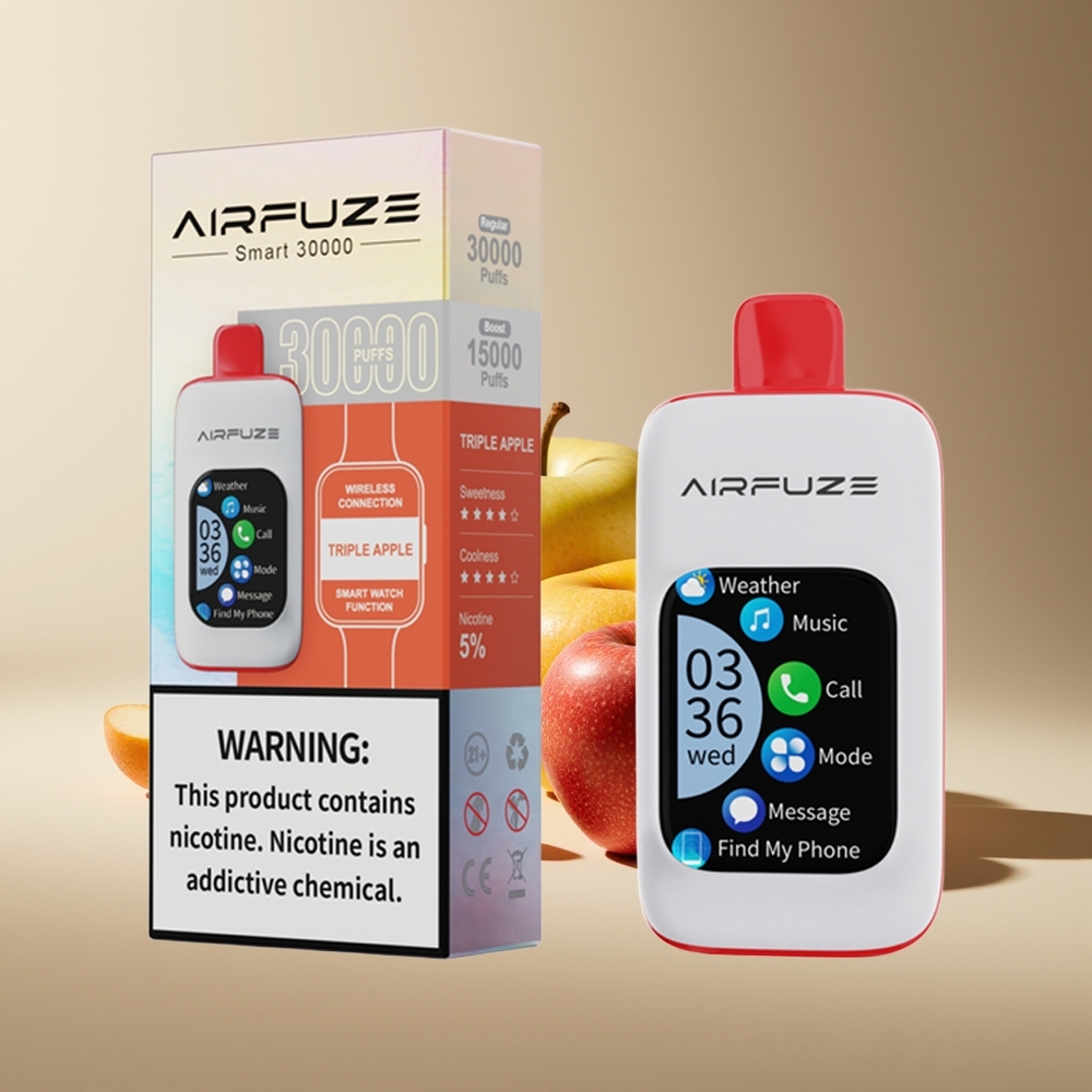 AirFuze Smart 30000 Bocados Triple Manzana con Pantalla Táctil 2.01