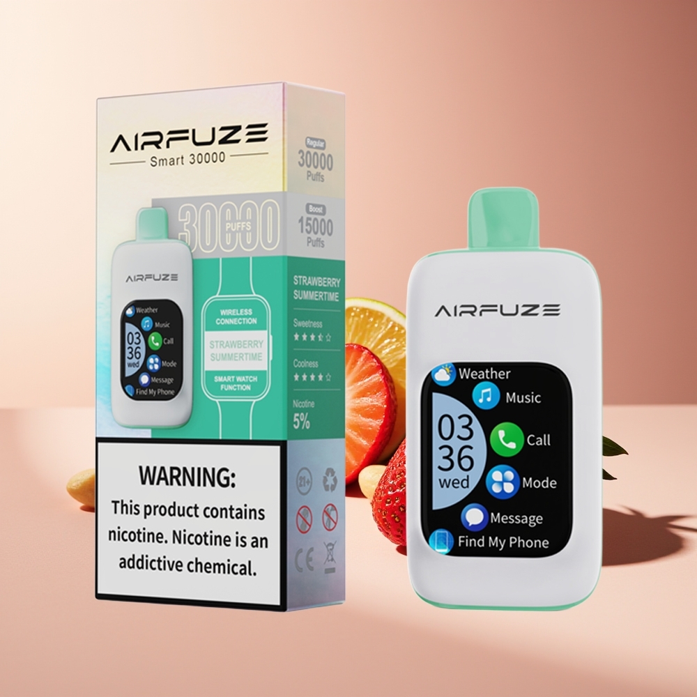 AirFuze Smart 30000 Puffs 5% Nicotina 900mAh Fresa Verano