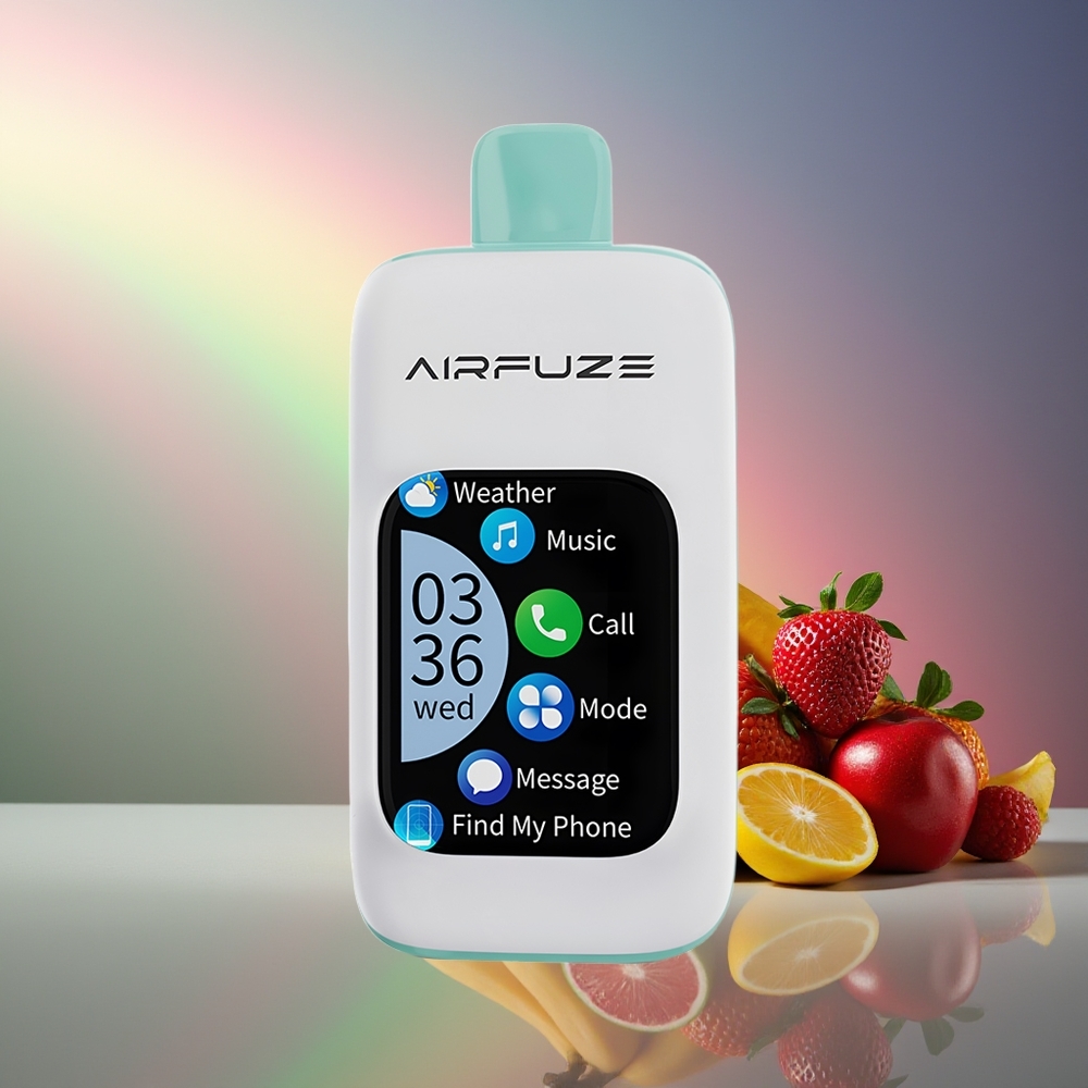 AirFuze Smart 30000 Puffs Pantalla Táctil Explosión de Frutas del Arcoíris