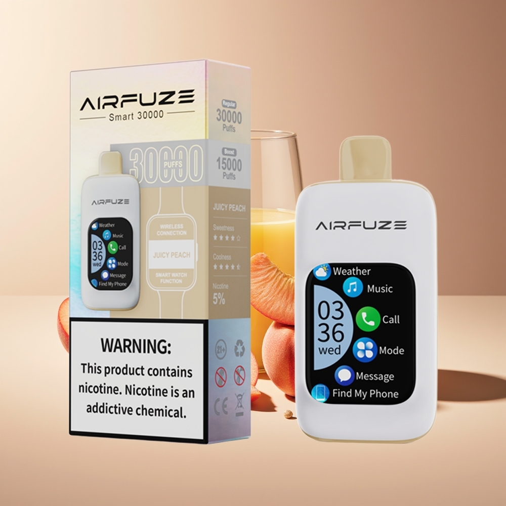 AirFuze Smart 30000 Puffs Táctil Melocotón Jugoso